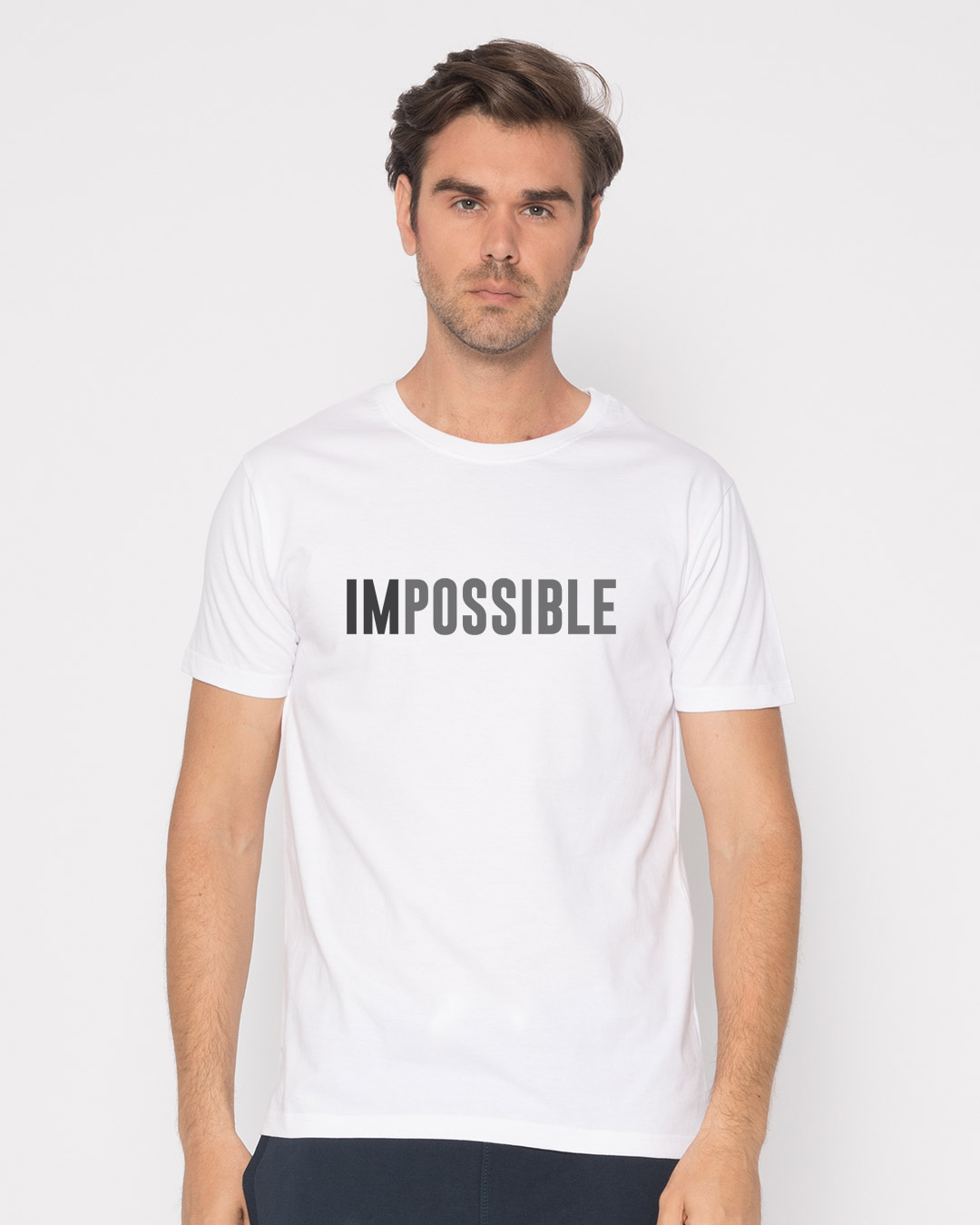 Shop Possible Half Sleeve T-Shirt-Back