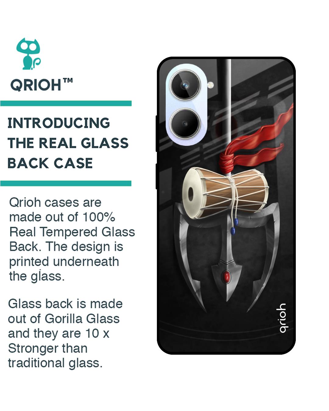 Shop Power Of Lord Printed Premium Glass Case For Realme 10 5G (Shock Proof,Scratch Resistant)-Back