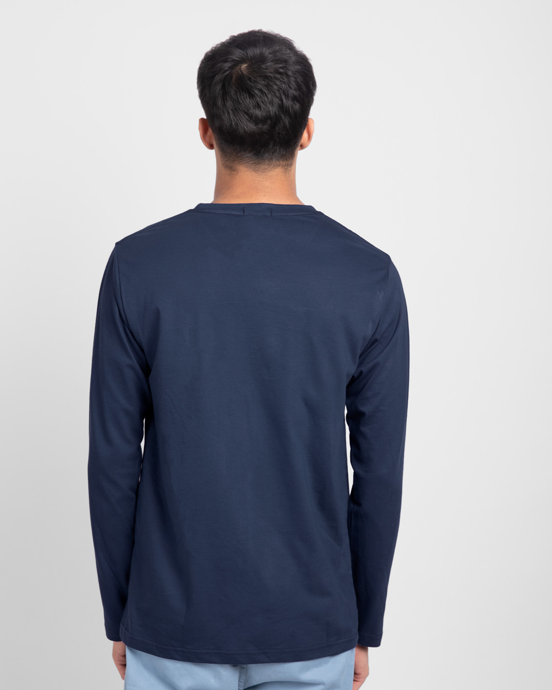 Shop Pride India Full Sleeve T-Shirt - Galaxy Blue-Back