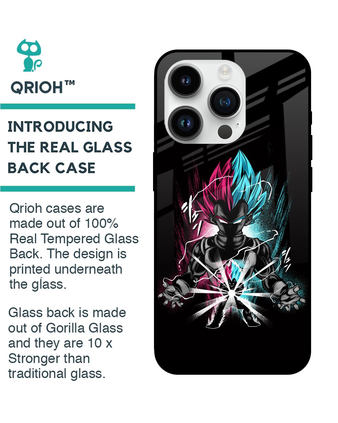 Shop Prince Attack Premium Glass Case for Apple iPhone 14 Pro (Shock Proof,Scratch Resistant)-Back