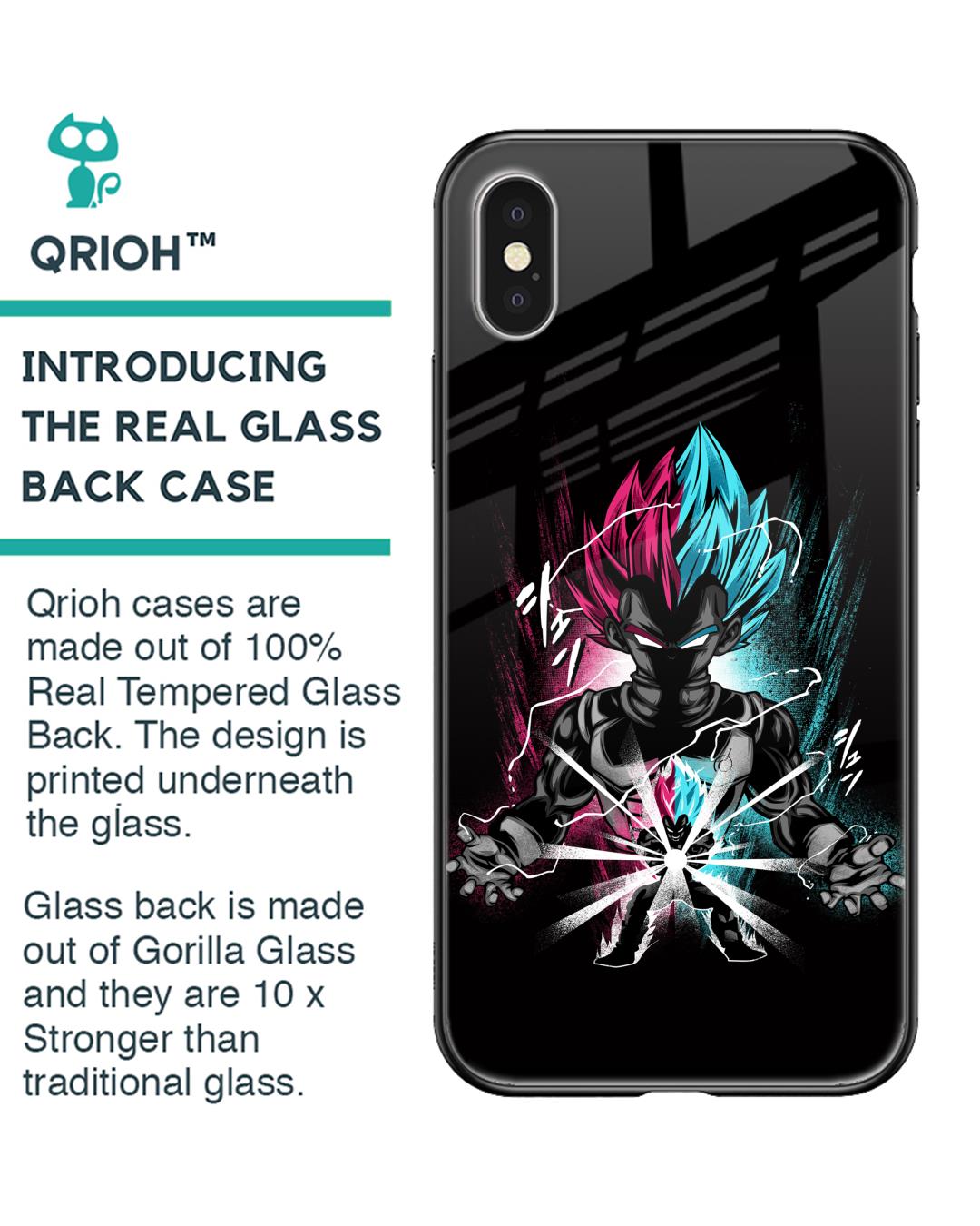 Shop Prince Attack Premium Glass Case for Apple iPhone XS (Shock Proof,Scratch Resistant)-Back