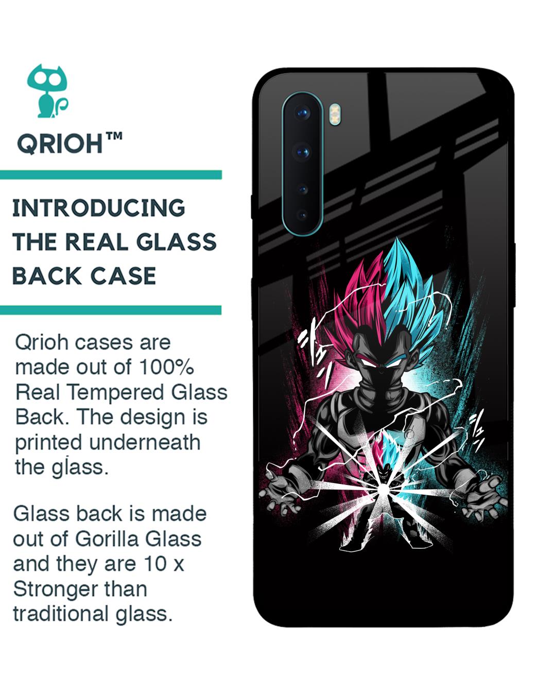 Shop Prince Attack Premium Glass Case for OnePlus Nord (Shock Proof,Scratch Resistant)-Back