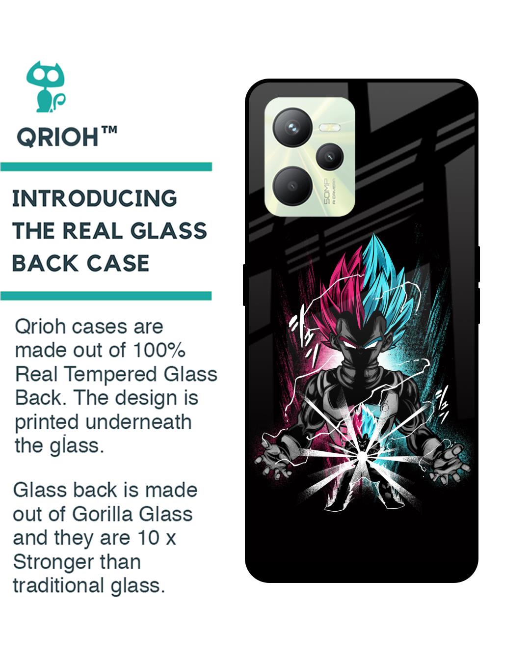 Shop Prince Attack Premium Glass Case for Realme C35(Shock Proof, Scratch Resistant)-Back