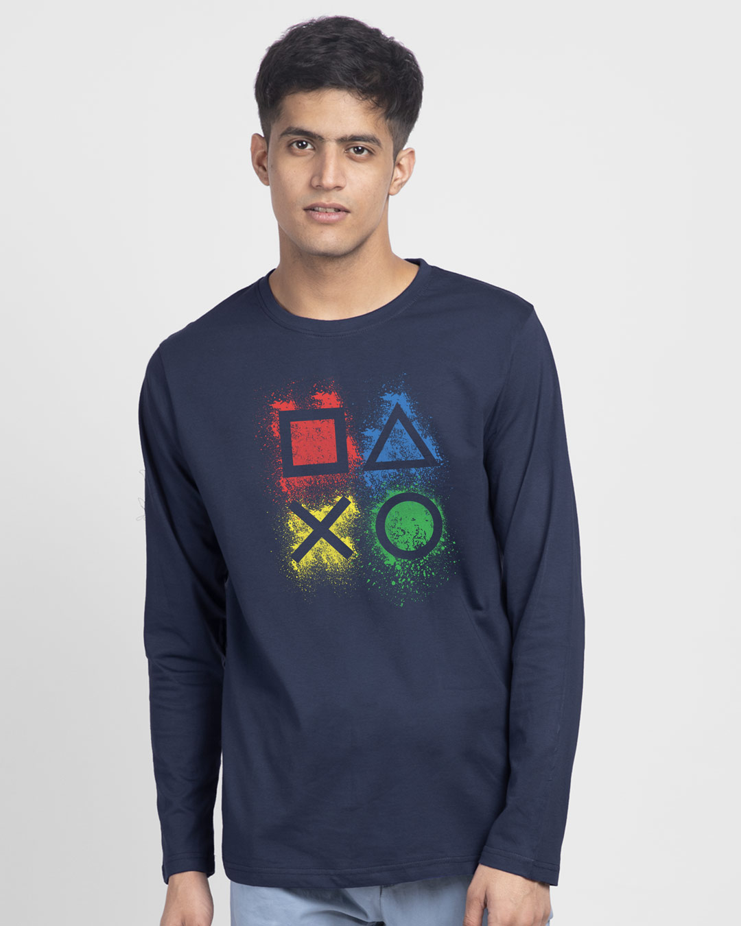 playstation shirt blue