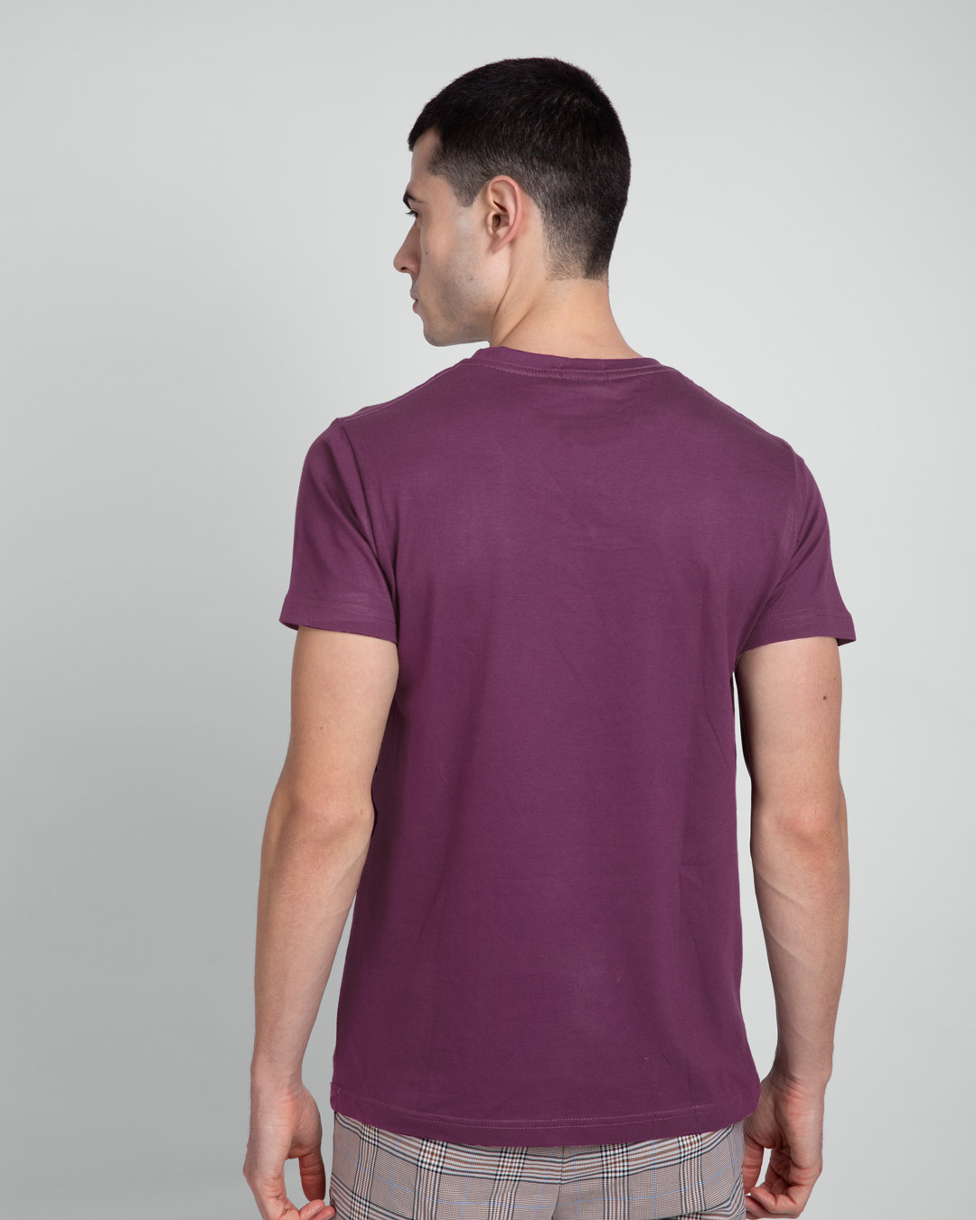 Shop Ps Buttons Half Sleeve T-Shirt-Back