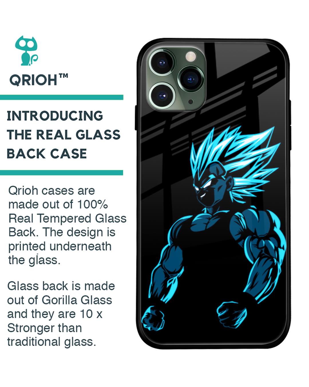 Shop Pumped Up Anime  Premium Glass Case for iPhone 11 Pro Max (Shock Proof, Scratch Resistant)-Back
