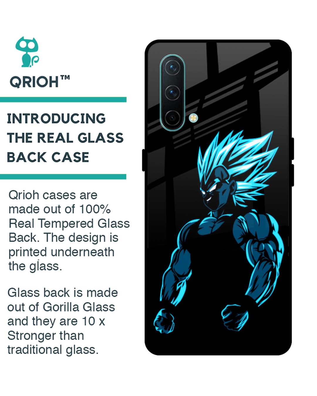 Shop Pumped Up Anime Premium Glass Case for OnePlus Nord CE 5G (Shock Proof,Scratch Resistant)-Back