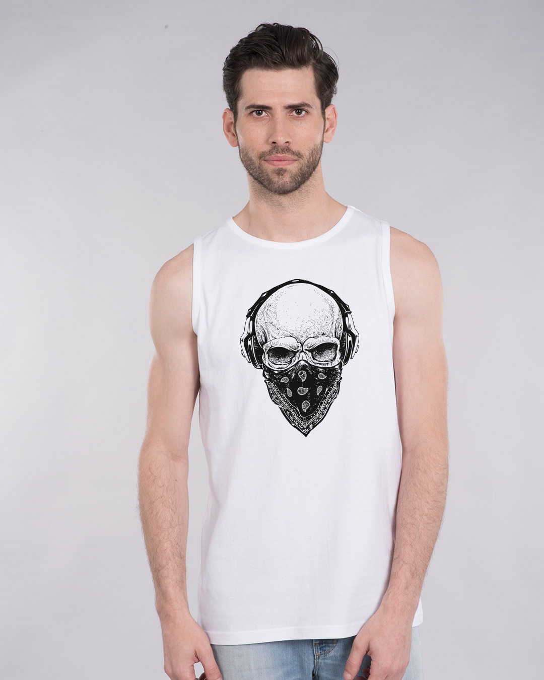 Buy Punk Skull Vest Online at Bewakoof