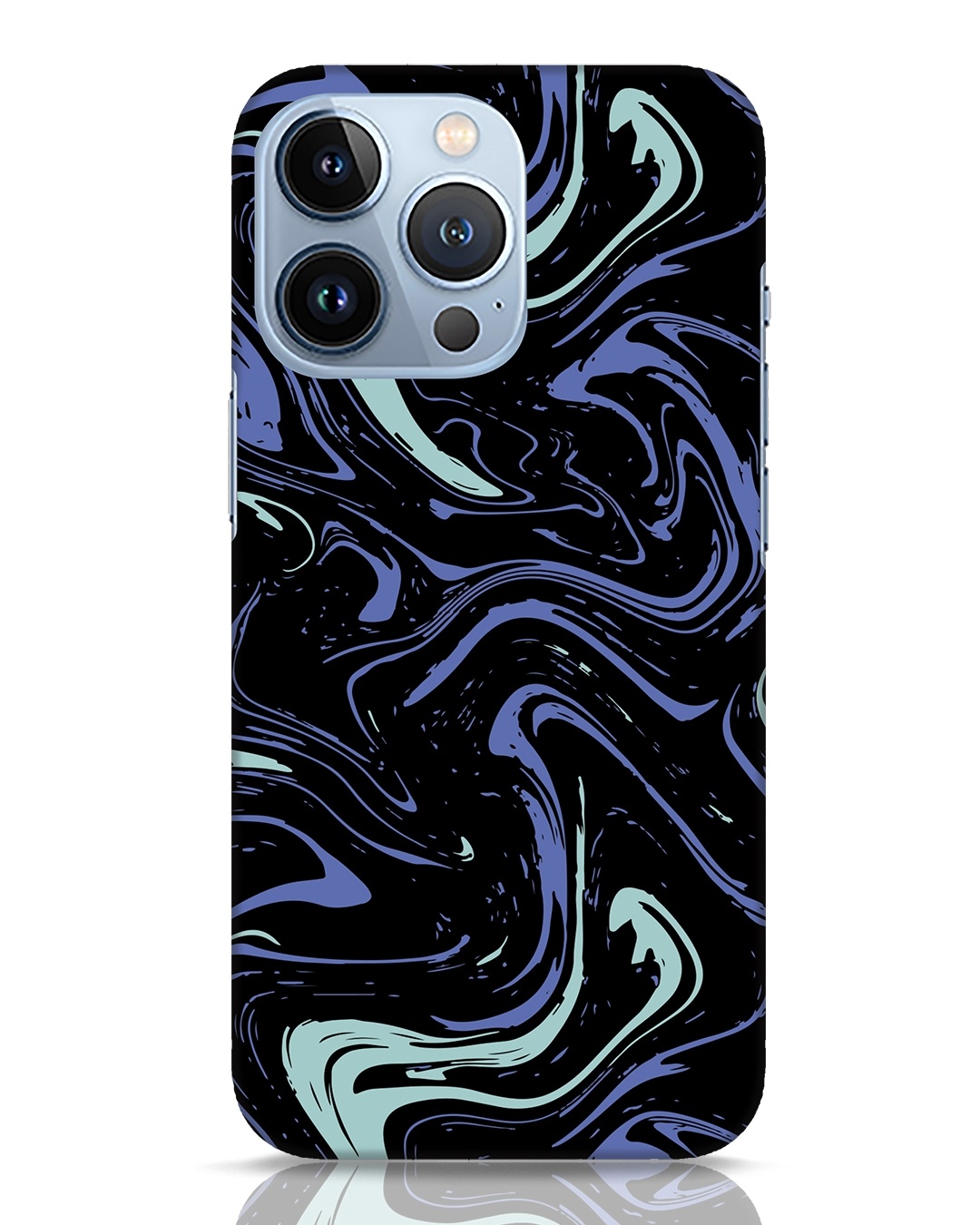 Buy Purple Marble Designer Hard Cover For Iphone 13 Pro Online In India At Bewakoof