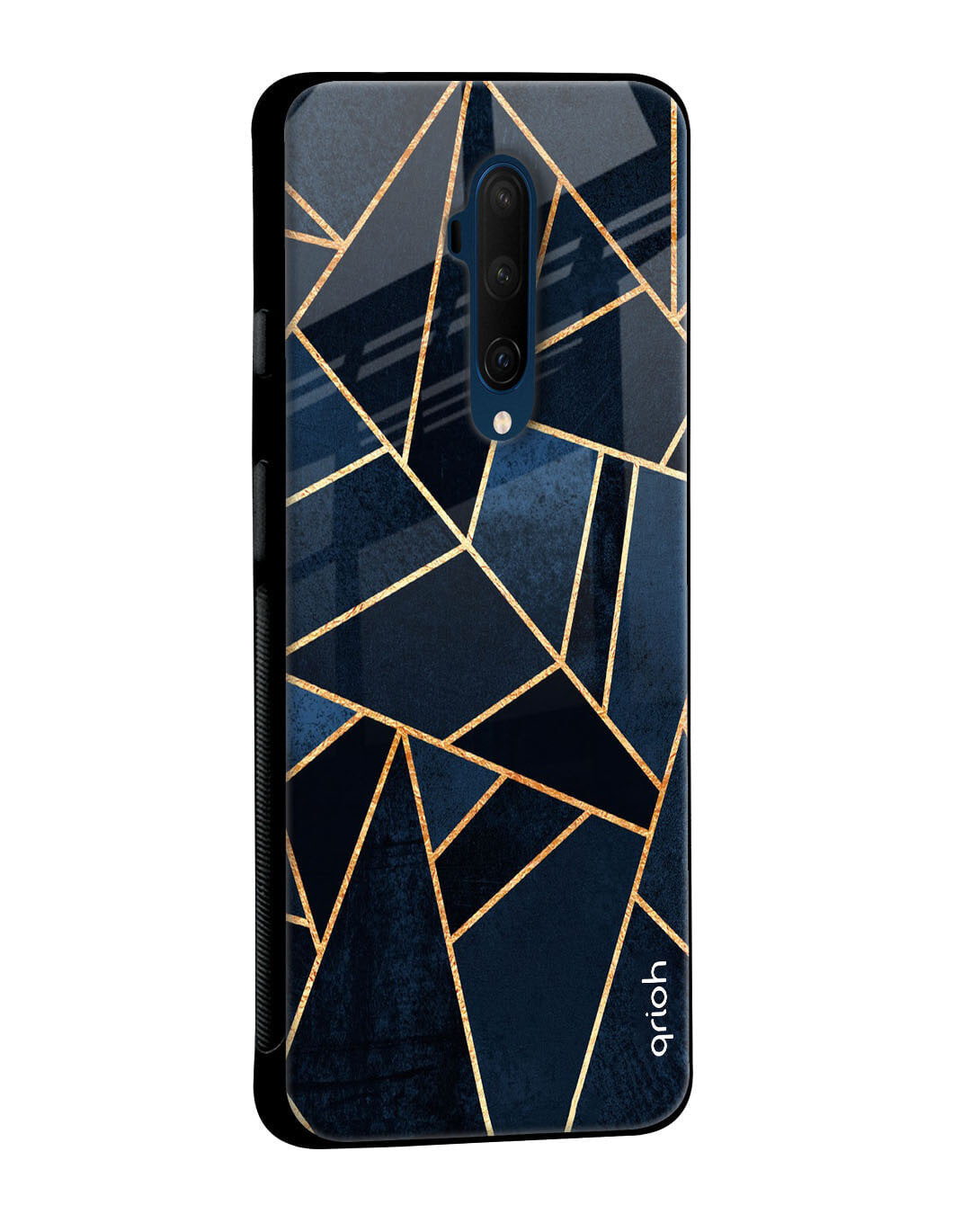 Shop Abstract Tiles Glass Case For Oneplus 8t-Back