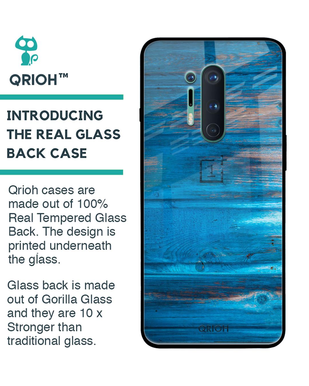 Shop Oneplus 8 Pro Patina Finish Glass Case-Back