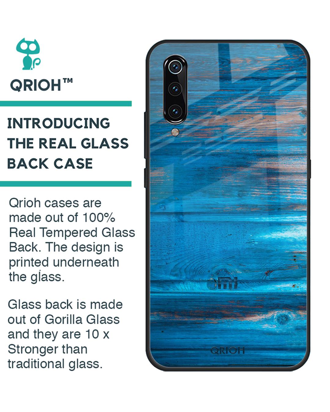Shop Xiaomi Mi A3 Patina Finish Glass Case-Back
