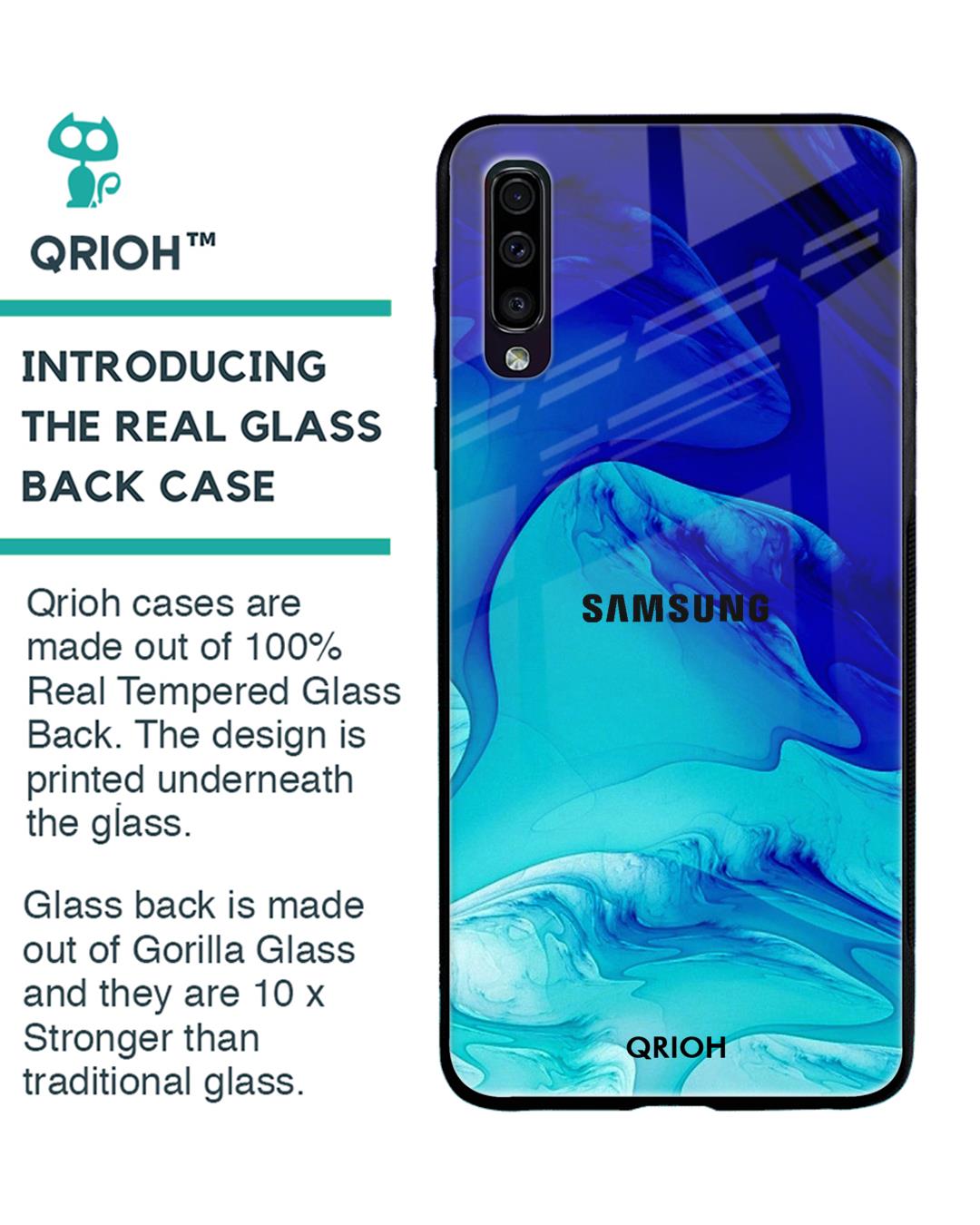 Shop Raging Tides Glass Case For Samsung Galaxy A50-Back