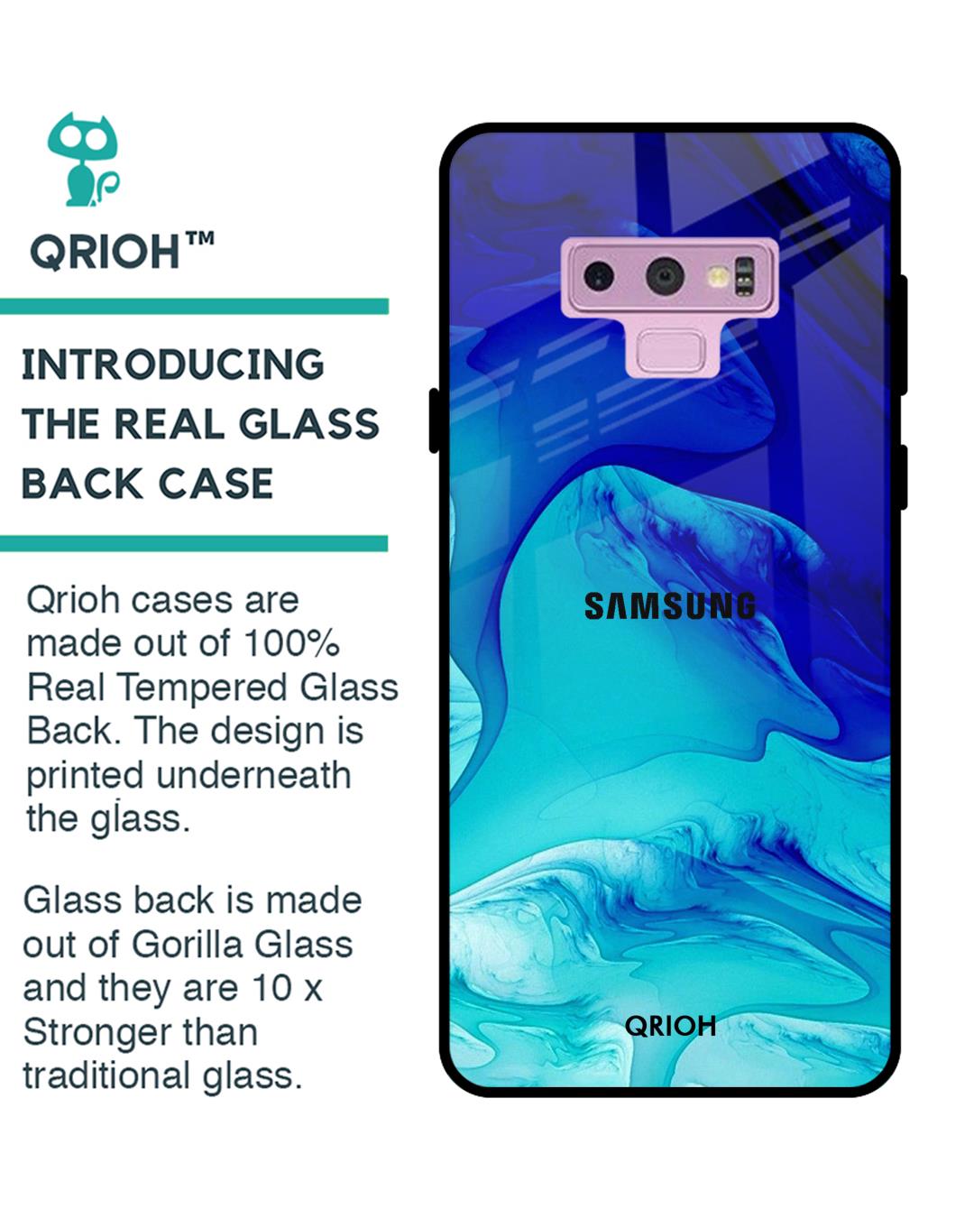 Shop Raging Tides Glass Case For Samsung Galaxy Note 9-Back