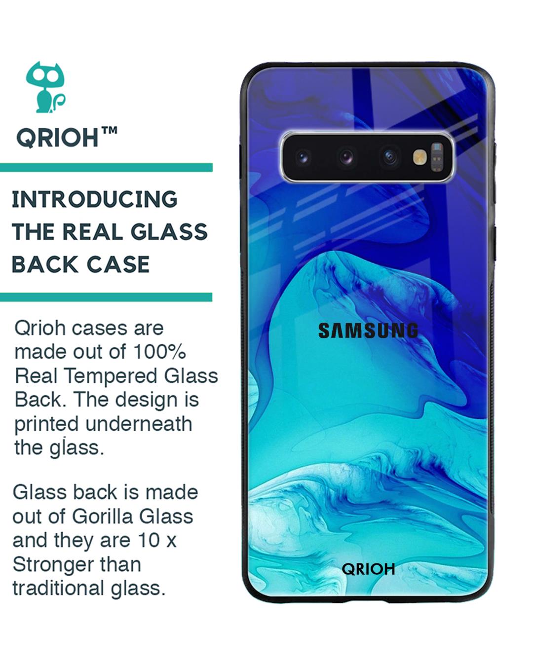 Shop Raging Tides Glass Case For Samsung Galaxy S10-Back