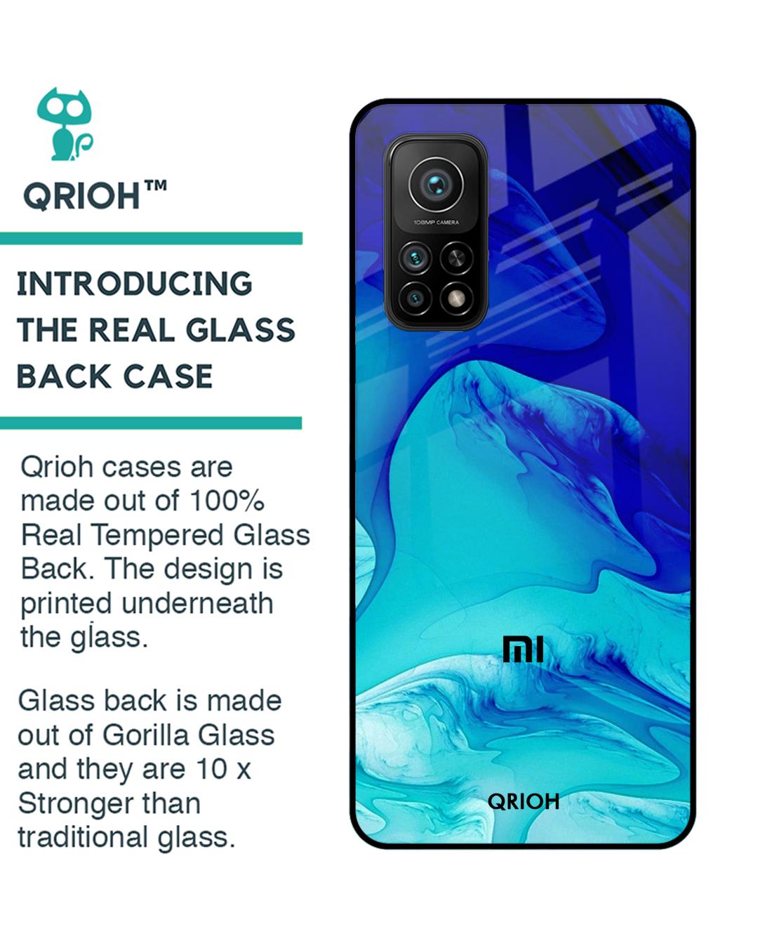 Shop Raging Tides Glass Case For Xiaomi Mi 10t Pro-Back