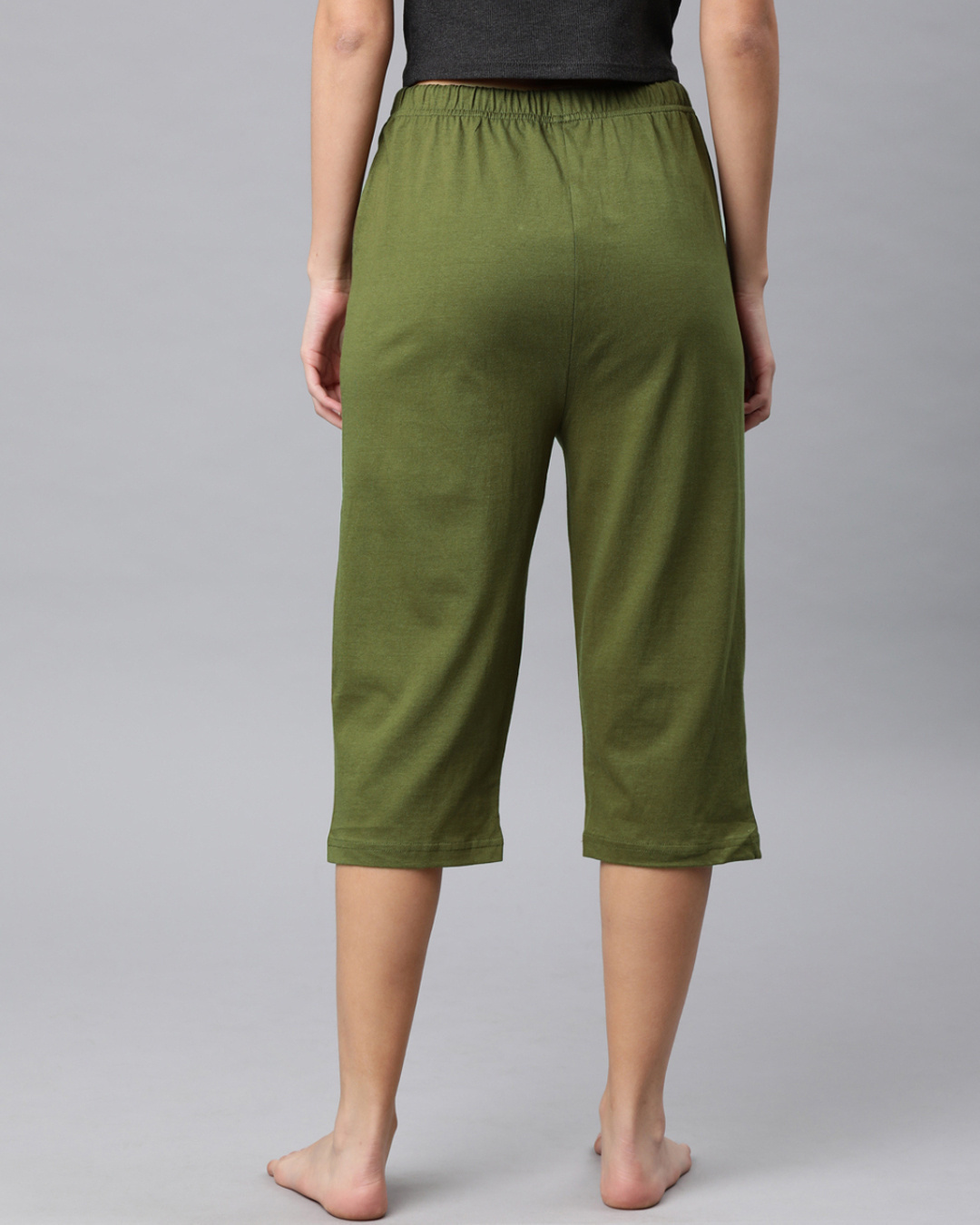 Shop Green Solid Capri-Back