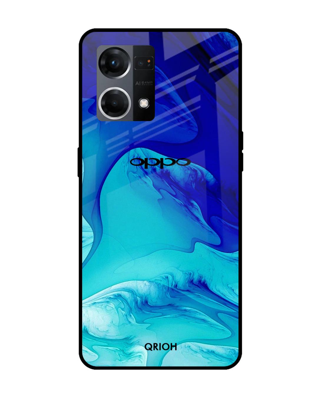 Shop Raging Tides Premium Glass Case for Oppo F21s Pro (Shock Proof, Scratch Resistant)-Front