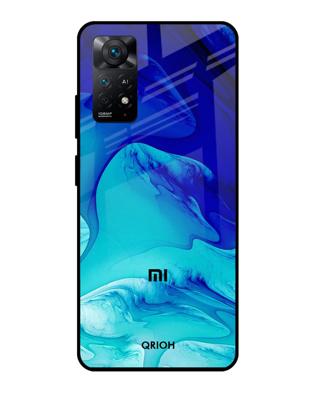 Shop Raging Tides Printed Premium Glass Cover for Redmi Note 11 Pro 5G (Shockproof, Light Weight)-Back