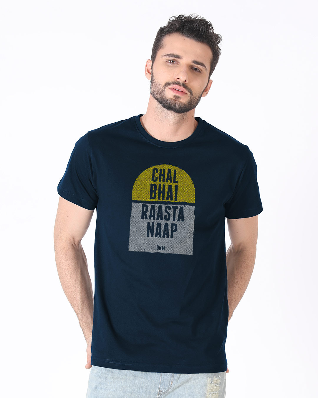 Shop Rasta Naap Half Sleeve T-Shirt-Back