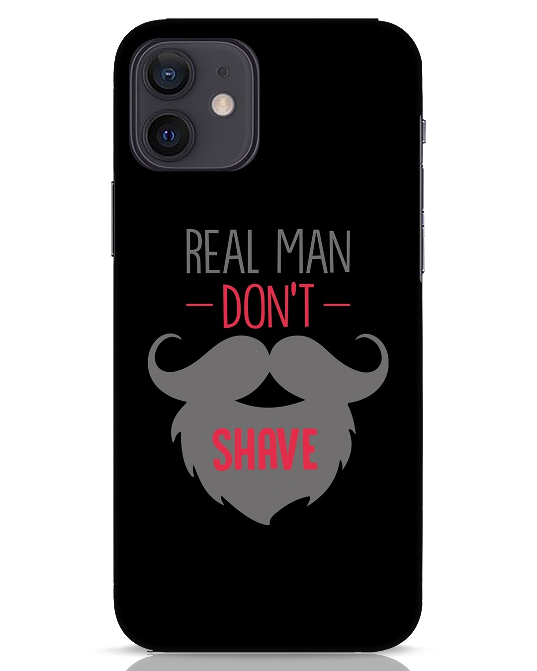 Buy Real Men iPhone 12 Mobile Cover Online in India at Bewakoof