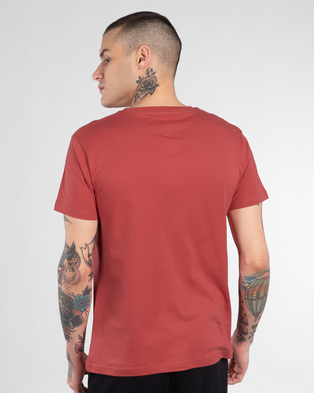 Shop Rebel Sight Half Sleeve T-Shirt-Back