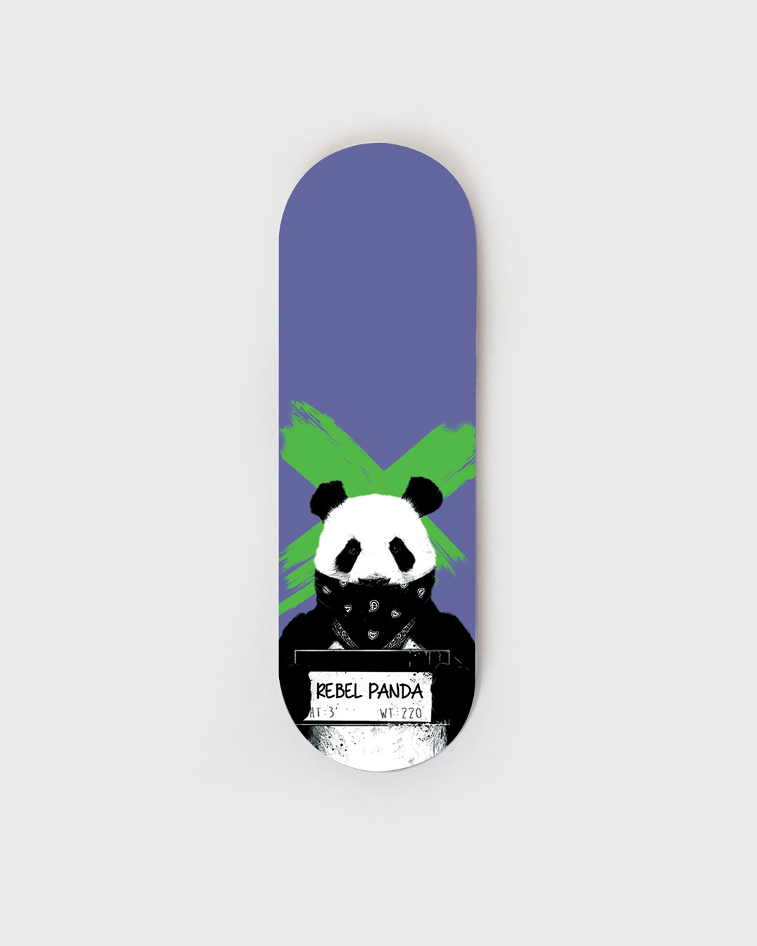 Shop Rebel Panda Printed Grippy Holder-Back