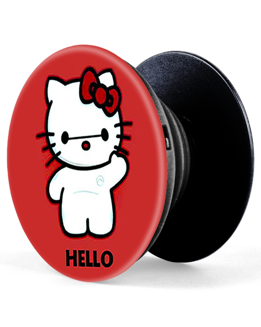 Shop Red Hello Kitty Pop Socket-Back