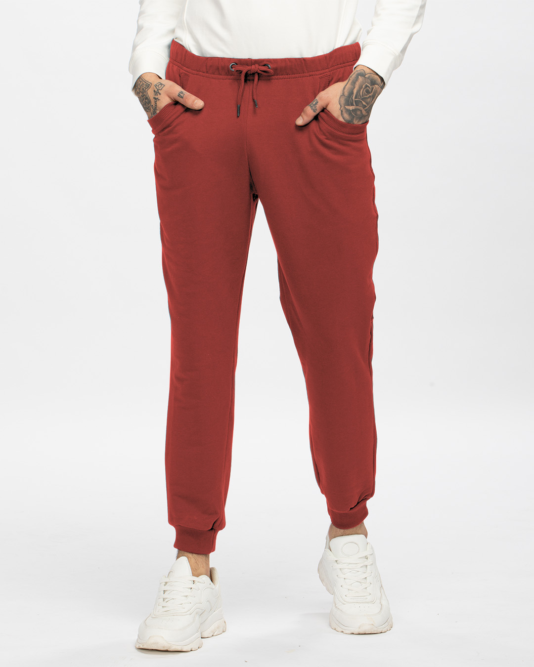 

Red Pear Men' Casual Joggers Men' Casual Plain Jogger Pants Bewakoof.com
