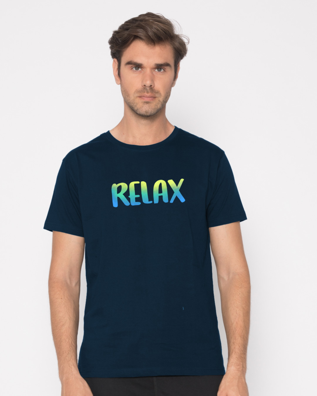 Shop Relax Half Sleeve T-Shirt-Back