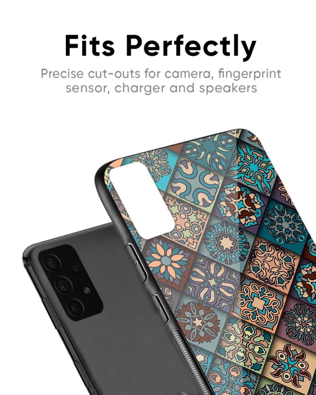 Shop Retro Art Premium Glass Case for Redmi Note 12 Pro+ 5G (Shock Proof, Scratch Resistant)-Back