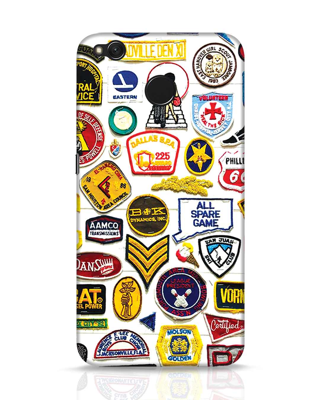 Buy Retro Stickers Xiaomi Redmi 4 Mobile Cover for Unisex Online at Bewakoof