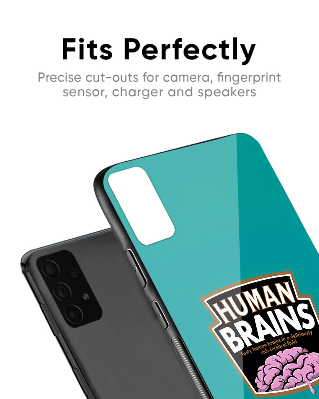 Shop Rich Brain Premium Glass Case for Apple iPhone SE 2020 (Shock Proof, Scratch Resistant)-Back