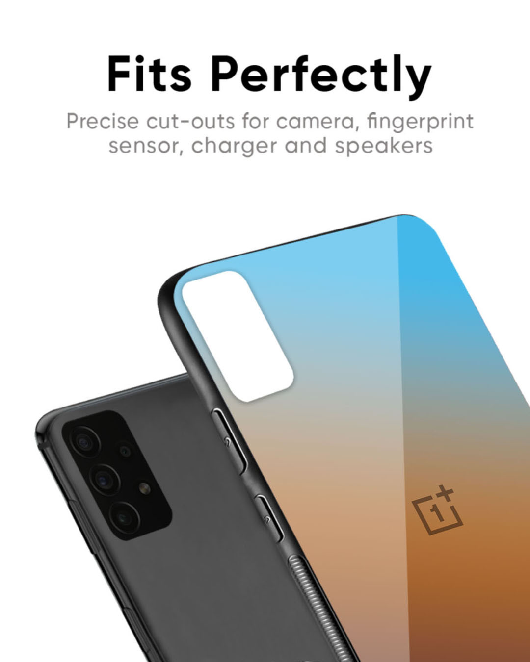 Shop Rich Brown Premium Glass Case for OnePlus 7 (Shock Proof, Scratch Resistant)-Back