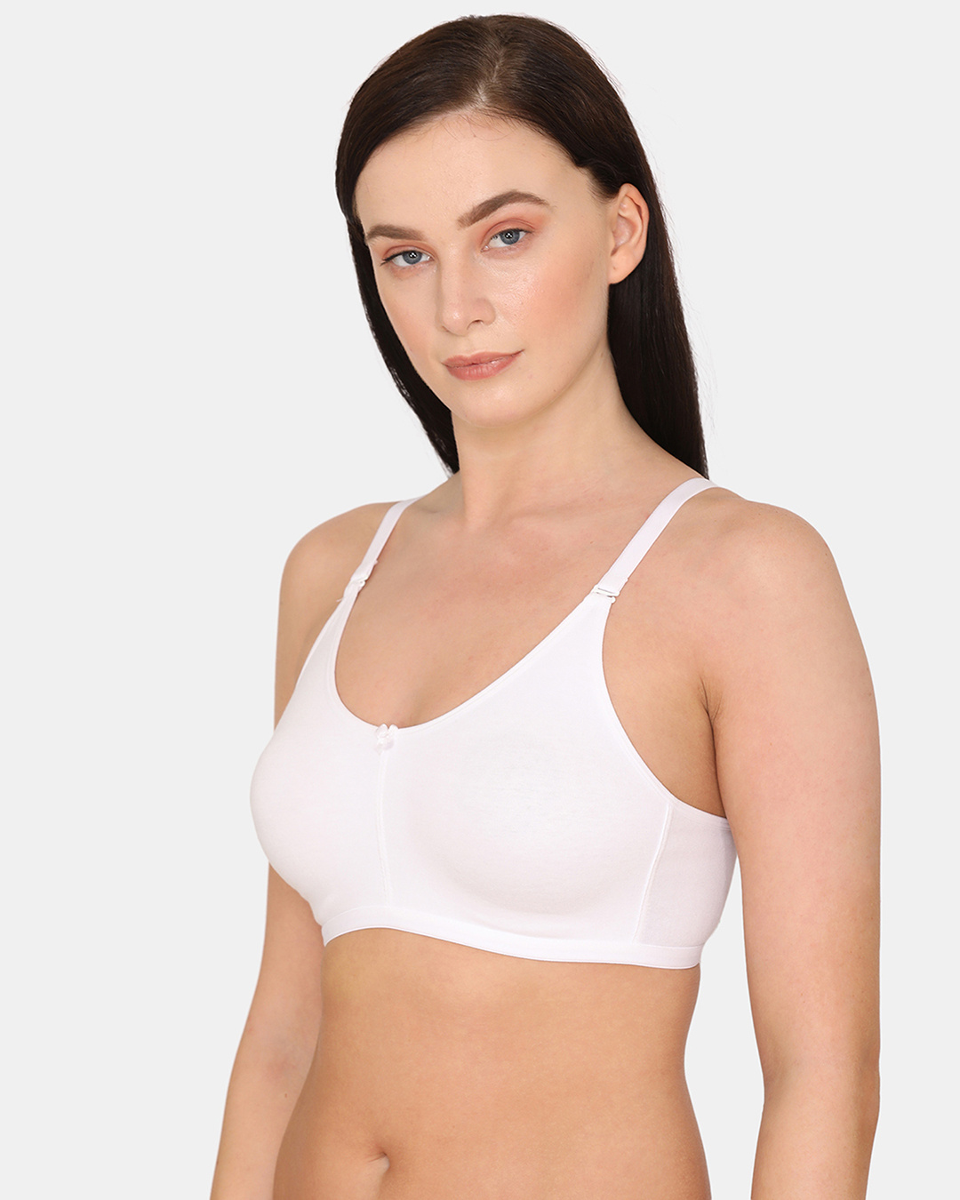 Buy Zivame Basics Double Layered Wired 3/4th Coverage Bra