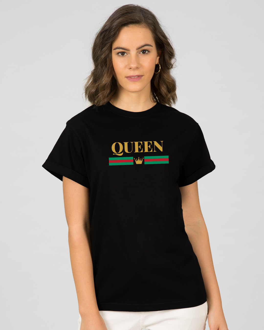 Shop Royal Queen Boyfriend T-Shirt-Back