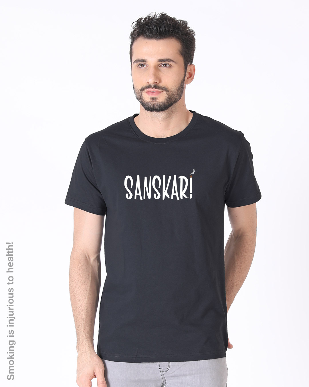Shop Sanskari Half Sleeve T-Shirt-Back