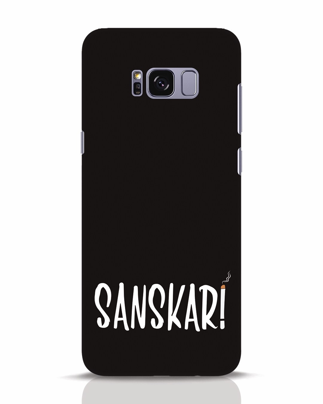 Sanskari Samsung Galaxy S8 Plus Mobile Cover Samsung Galaxy S8 Plus Mobile Covers Bewakoof.com