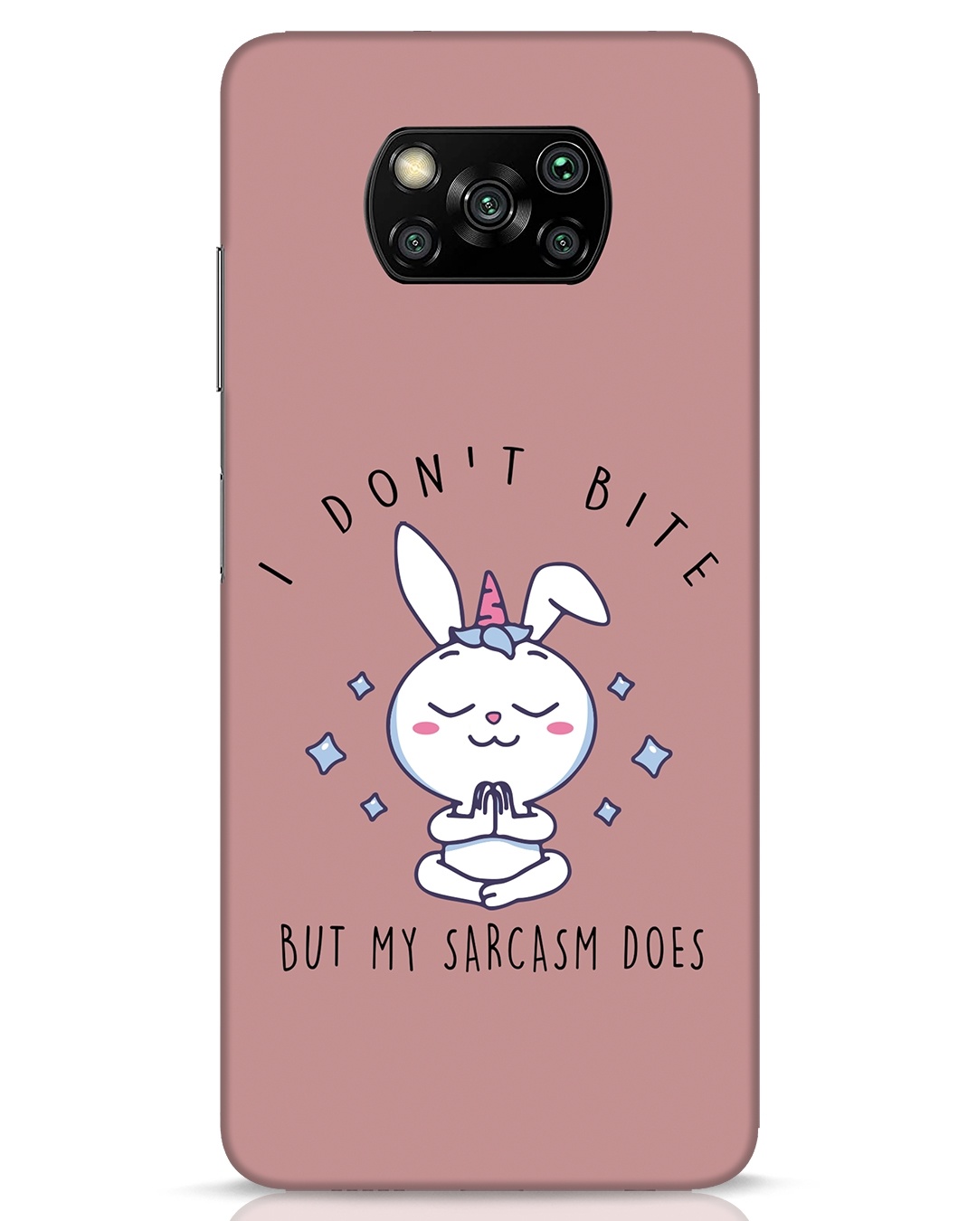 Buy Sarcastic Bunny Designer Hard Cover For Xiaomi Poco X3 Pro Online In India At Bewakoof 5274