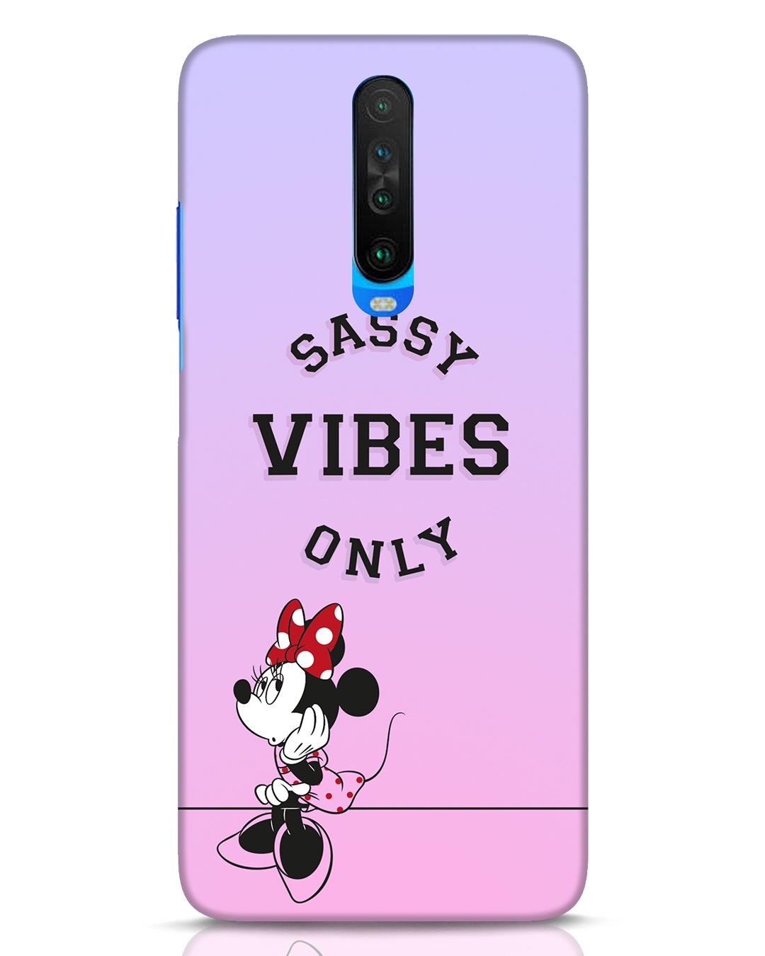 Buy Sassy Minnie Designer Hard Cover For Xiaomi Poco X2 Online In India At Bewakoof 1895