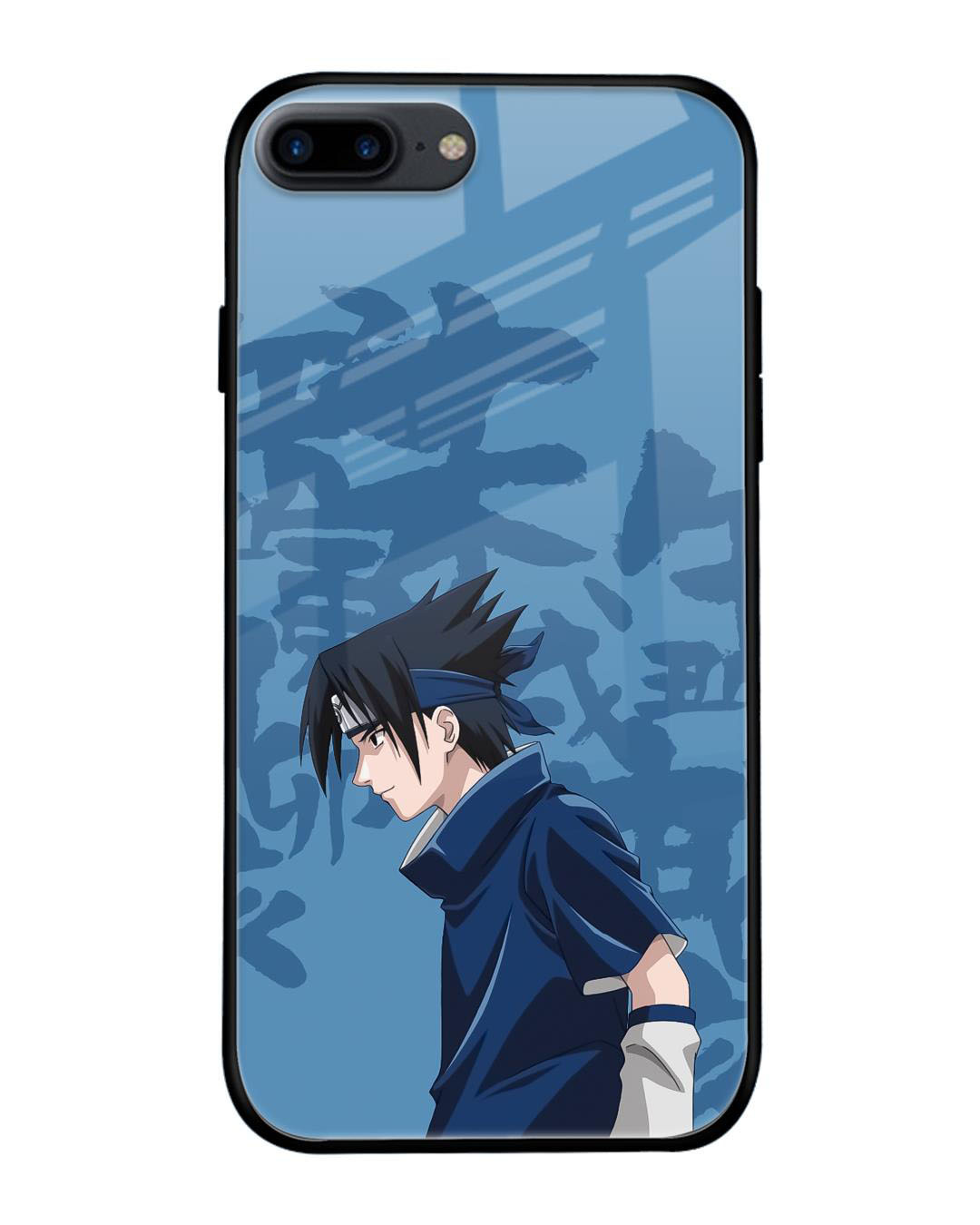 Buy Sasuke Blood Premium Glass Cover For Apple IPhone 7 Plus Online In 
