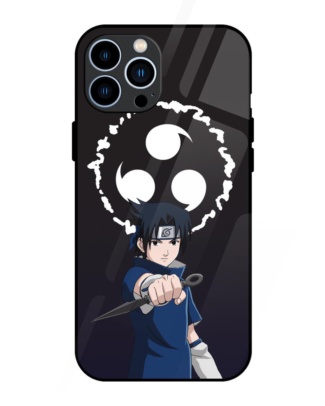 Buy Sasuke Premium Glass Cover for Apple iPhone 13 Pro Max Online in ...