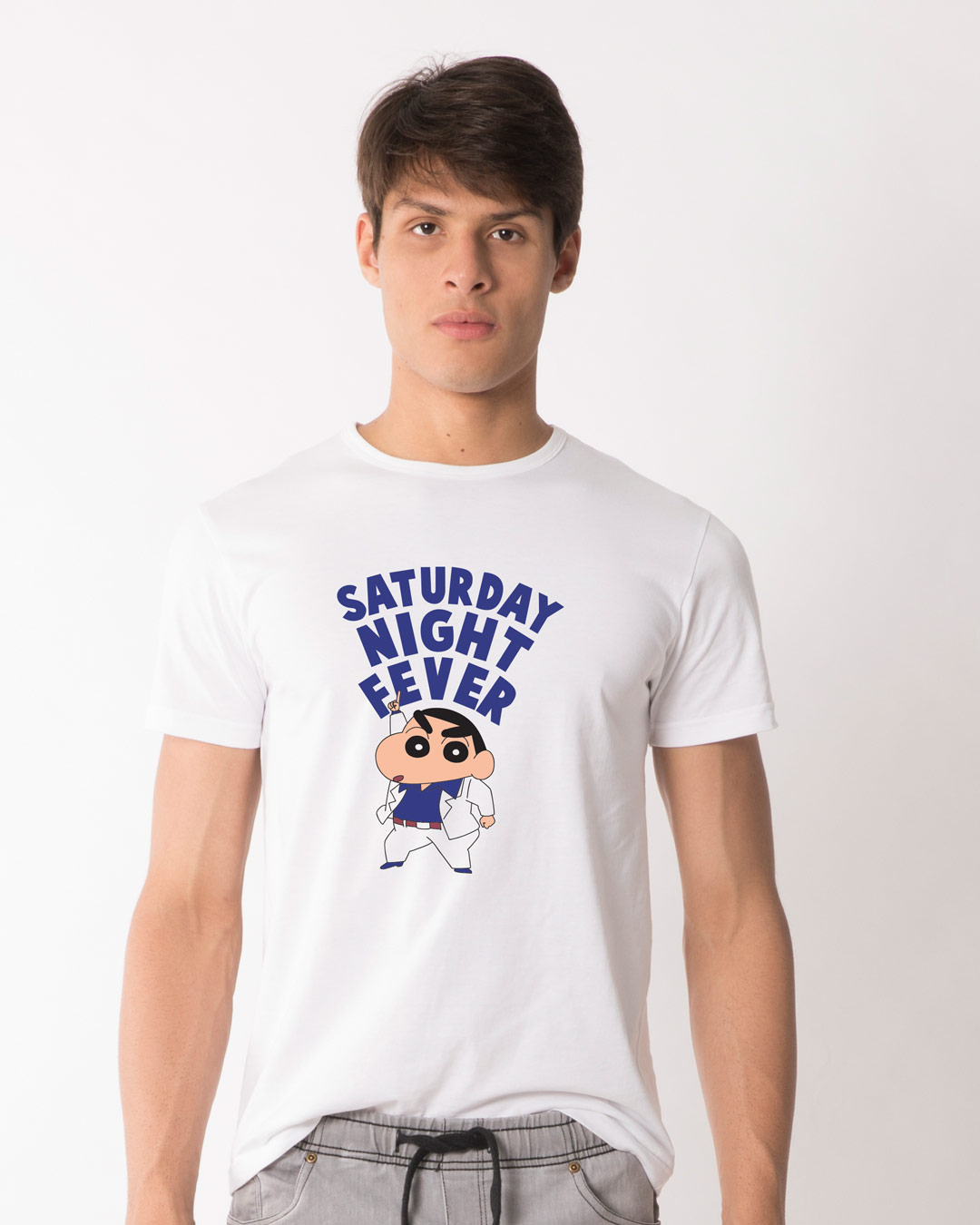 Shop Saturday Night Fever Half Sleeve T-Shirt-Back