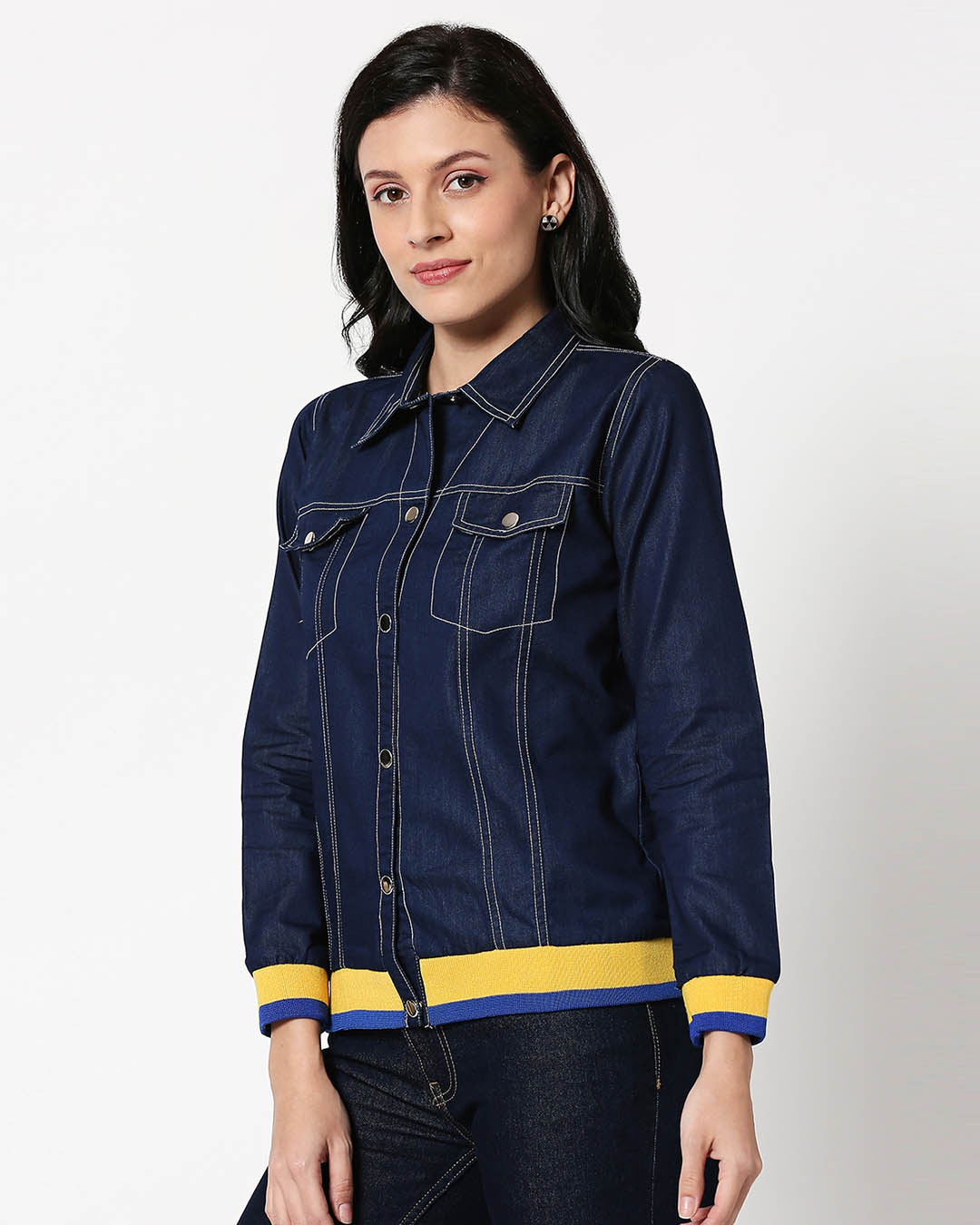 Buy Savage Varsity Denim Jacket for 