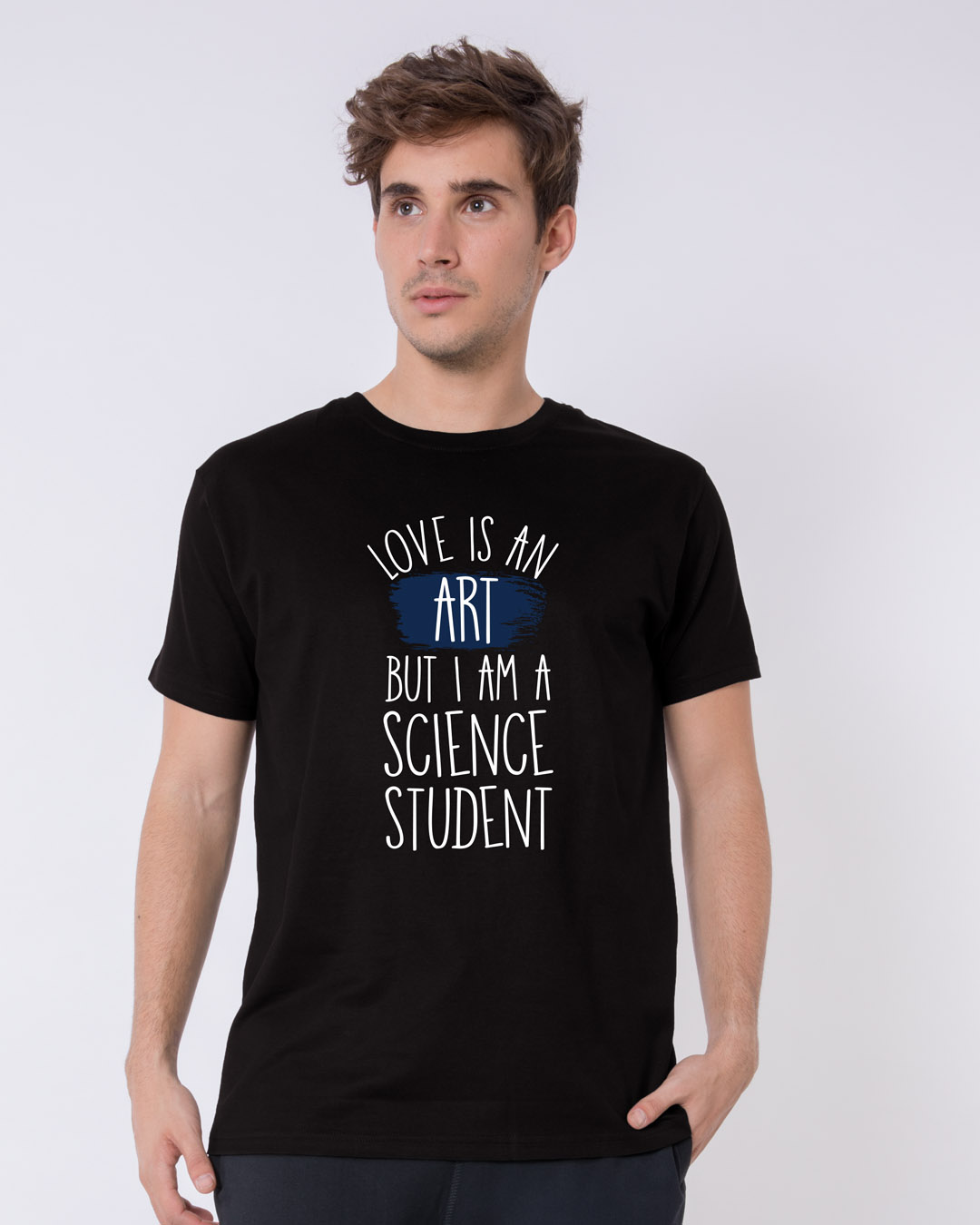 Shop Science Student Half Sleeve T-Shirt-Back