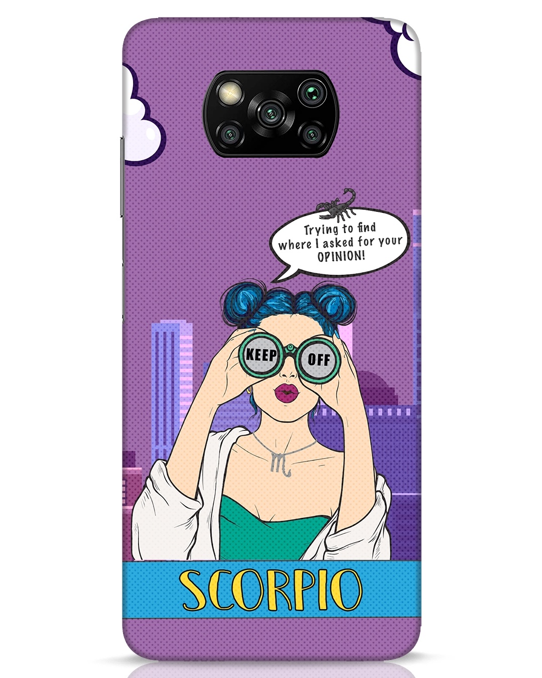 Buy Scorpio Zodiac Designer Hard Cover For Xiaomi Poco X3 Pro Online In India At Bewakoof 6116