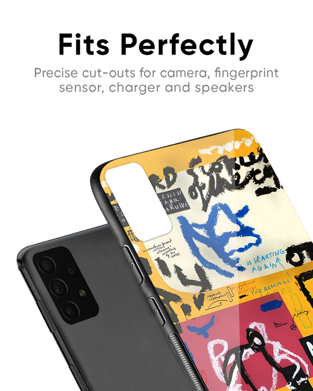 Shop Self Documentation Premium Glass Case for Realme 12 5G(Shock Proof, Scratch Resistant)-Back