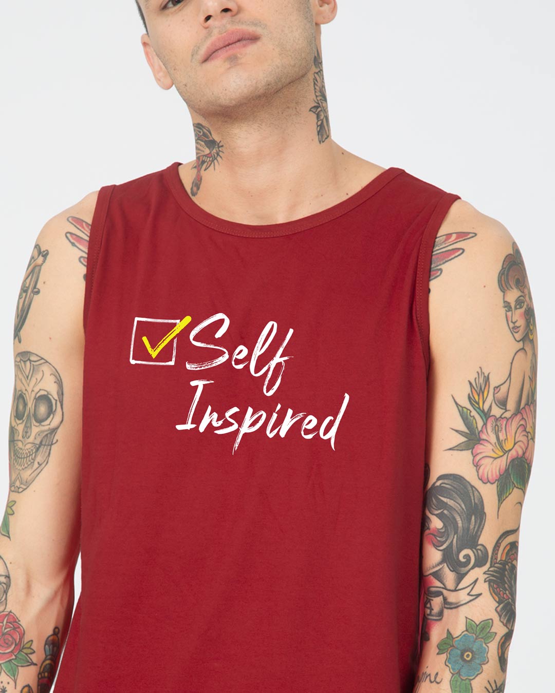 Shop Self Inspired Tick Vest-Back