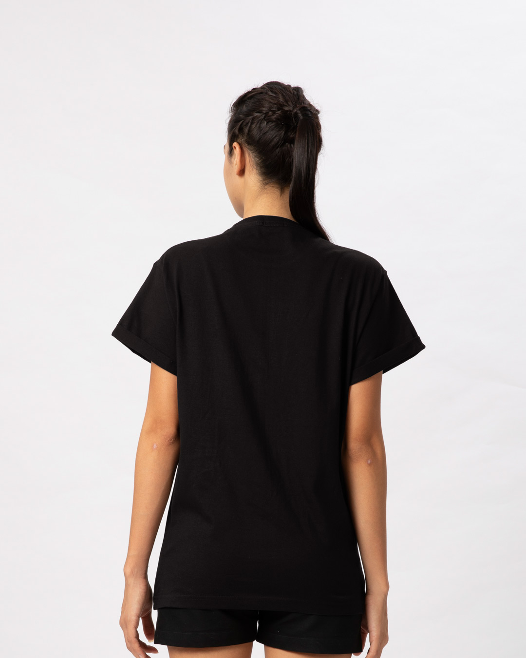 Shop Sequins Mickey Boyfriend T-Shirt (DL)-Back
