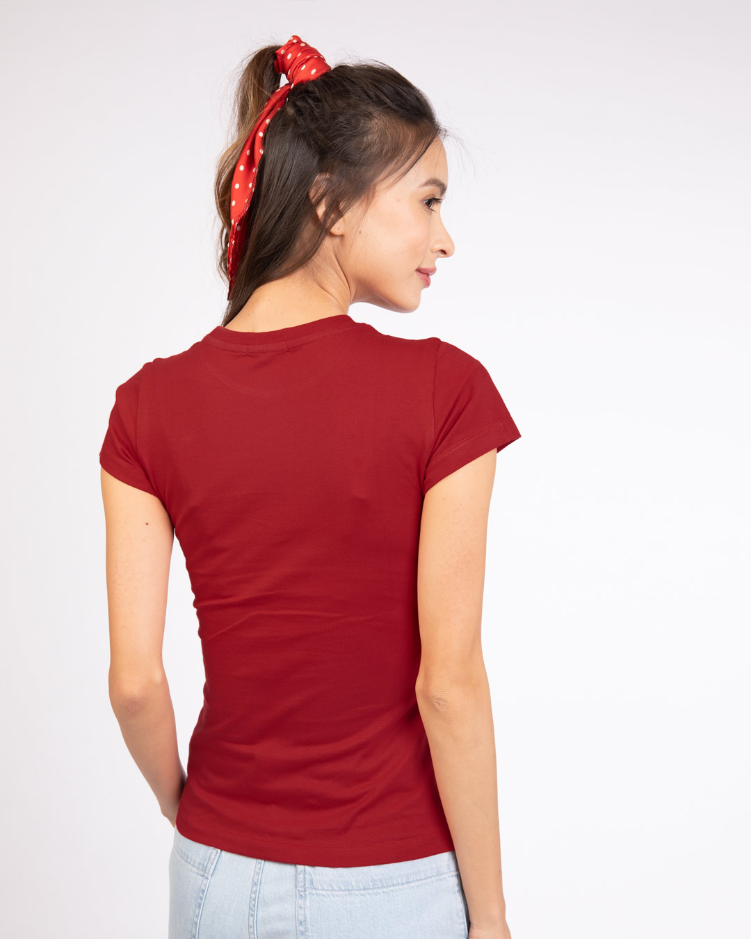 Shop Sequins Mickey Half Sleeve T-Shirt (DL)-Back